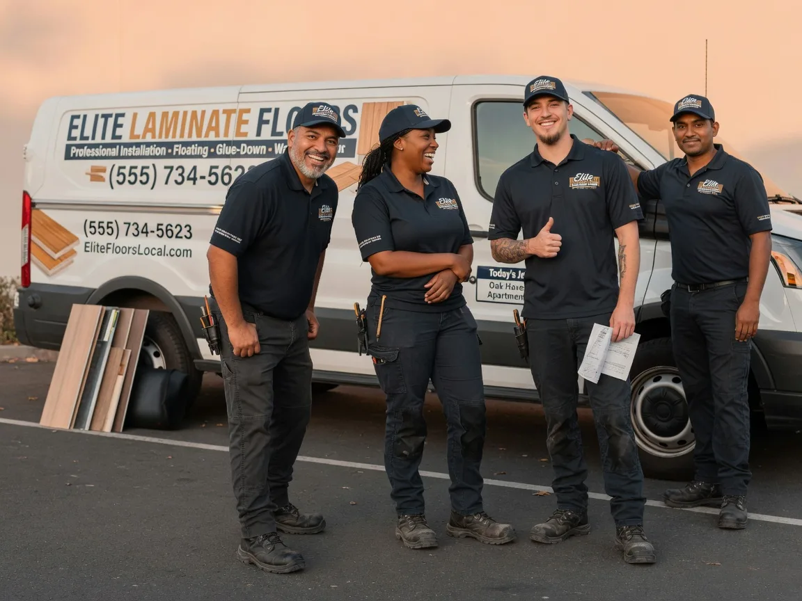 Laminate flooring installation company in Alma, IL